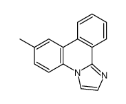 7-methylimidazo[1,2-f]phenanthridine结构式