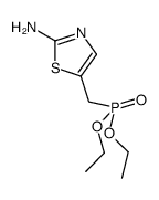 diethyl [(2-amino-1,3-thiazol-5-yl)methyl]phosphonate结构式