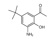 1-(3-Amino-5-tert-butyl-2-hydroxy-phenyl)-ethanone Structure
