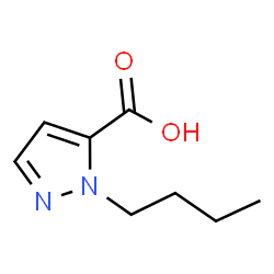 1-Butyl-1H-pyrazole-5-carboxylic acid Structure