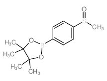 4,4,5,5-TETRAMETHYL-2-(4-(METHYLSULFINYL)PHENYL)-1,3,2-DIOXABOROLANE picture