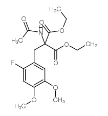 diethyl-2-acetylamino-2-(2''-fluoro-4'',5''-dimethoxybenzyl)-1,3-propanediate picture