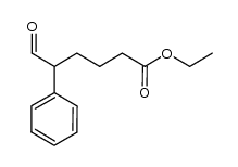 ethyl 6-oxo-5-phenylhexanoate结构式