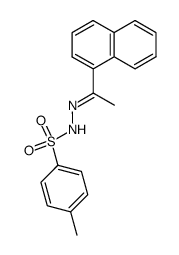 1-acetonaphthone (p-toluenesulfonyl)hydrazone结构式