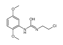 1-(2-chloroethyl)-3-(2,5-dimethoxyphenyl)urea Structure