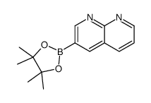 3-(4,4,5,5-tetramethyl-1,3,2-dioxaborolan-2-yl)-1,8-naphthyridine Structure