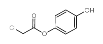 氯乙酸-P-羟基苯酯结构式