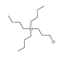 3-chloropropyltri-n-butyltin Structure