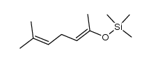 trimethyl((6-methylhepta-2,5-dien-2-yl)oxy)silane Structure