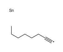 trimethyl(oct-1-ynyl)stannane Structure