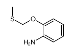 2-(methylsulfanylmethoxy)aniline Structure