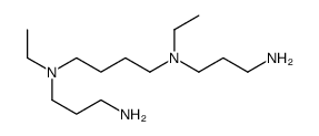 N,N'-bis(3-aminopropyl)-N,N'-diethylbutane-1,4-diamine Structure