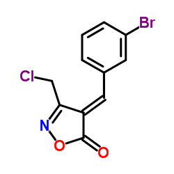 (4E)-4-(3-Bromobenzylidene)-3-(chloromethyl)-1,2-oxazol-5(4H)-one图片