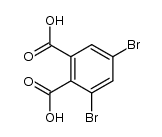 3,5-dibromo-phthalic acid Structure