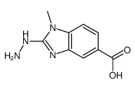 1H-Benzimidazole-5-carboxylicacid,2-hydrazino-1-methyl-(9CI) picture