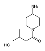 4-Amino-1-isovalerylpiperidine hydrochloride结构式