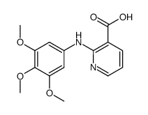 2-(3,4,5-Trimethoxy-phenylamino)-nicotinic acid结构式