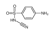 N-Cyano-4-aminophenylsulfonamide structure