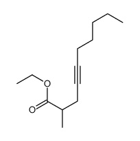 ethyl 2-methyldec-4-ynoate结构式