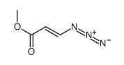 methyl 3-azidoprop-2-enoate Structure