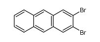 2,3-dibromoanthracene Structure