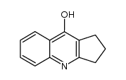 2,3-dihydro-1H-cyclopenta[b]quinolin-9-ol结构式