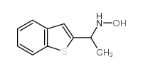 2-(1-hydroxylaminoethyl)-benzothiophene Structure