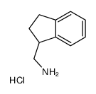 C-Indan-1-yl-methylamine hydrochloride structure