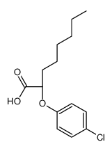 (2R)-2-(4-chlorophenoxy)octanoic acid Structure