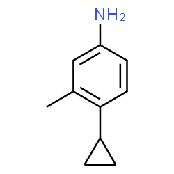 4-环丙基-3-甲基苯胺结构式