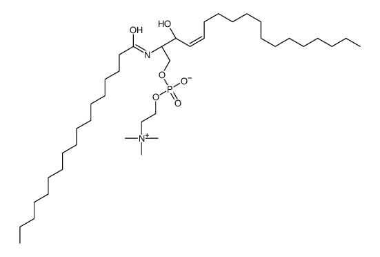 N-十七烷酰基-D-赤型-鞘氨酰磷酰胆碱图片