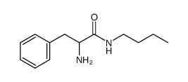 2-amino-N-butyl-3-phenylpropanamide结构式