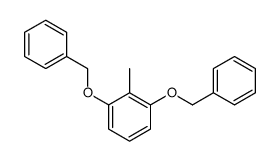 2-methyl-1,3-bis(phenylmethoxy)benzene结构式