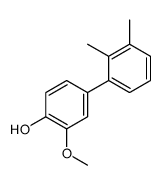 4-(2,3-dimethylphenyl)-2-methoxyphenol Structure