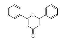 2,6-diphenyl-2,3-dihydropyran-4-one结构式