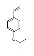 1-ethenyl-4-propan-2-yloxybenzene结构式