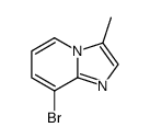 8-溴-3-甲基咪唑[1,2-a]吡啶结构式