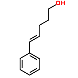 1-Phenyl-1-penten-5-ol structure
