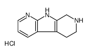 5H-Pyrrolo[2,3-b:5,4-c']dipyridine, 6,7,8,9-tetrahydro-, hydrochloride Structure