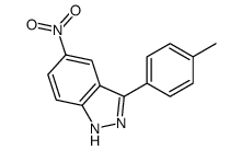 3-(4-Methylphenyl)-5-nitro-1H-indazole Structure