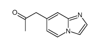 1-Imidazo[1,2-a]pyridin-7-yl-propan-2-one结构式