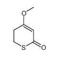 2H-Thiopyran-2-one,5,6-dihydro-4-methoxy-(9CI) Structure