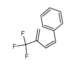 ((Z)-3-Trifluoromethyl-buta-1,3-dienyl)-benzene Structure
