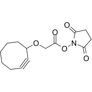 Cyclooctyne-O-NHS ester Structure
