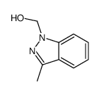 (3-Methyl-1H-indazol-1-yl)methanol Structure