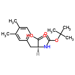 Boc-3,4-Dimethy-L-Phenylalanine structure