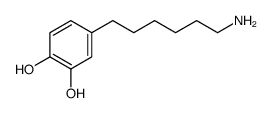 1,2-Benzenediol,4-(6-aminohexyl)-(9CI) Structure