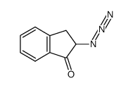 2-azido-2,3-dihydro-1H-inden-1-one结构式