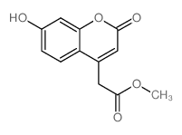 Methyl 2-(7-hydroxy-2-oxo-2H-chromen-4-yl)acetate Structure