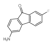 9H-Fluoren-9-one,6-amino-2-fluoro-结构式